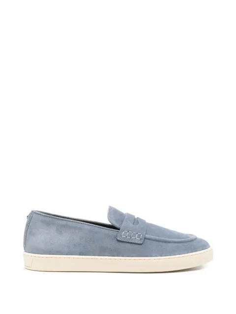 Canali penny-strap loafers Blue 461215RB01269