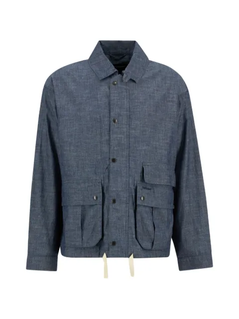 Barbour Modified Westoe flap-pocket cotton jacket Blue MCA1110BL51