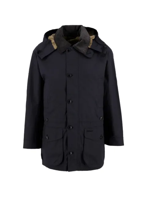 Barbour Endurance hooded cotton jacket Blue MCA1145NY71