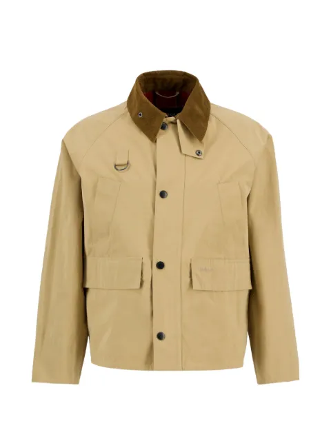 Barbour Solar Spey flap-pocket corduroy jacket Neutrals MCA1124ST51