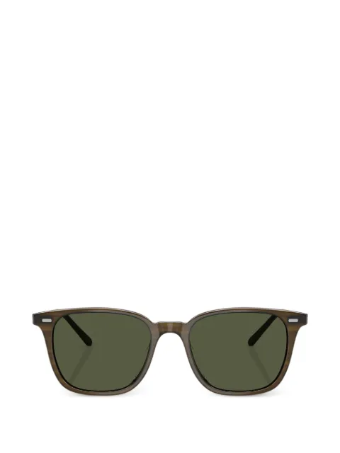 Oliver Peoples Laedin square-frame sunglasses Brown OV5614SU