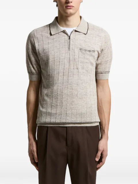 Peserico zip polo Neutrals R59504F129316A