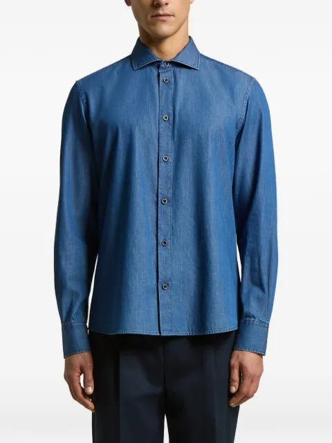 Peserico buttoned shirt Blue R56042L97D05564