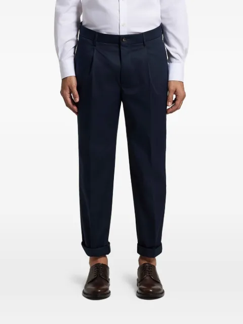 Peserico pleated trousers Blue R5473602448