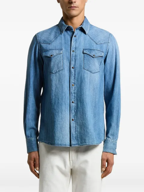Peserico pocket shirt Blue R56050L9604292