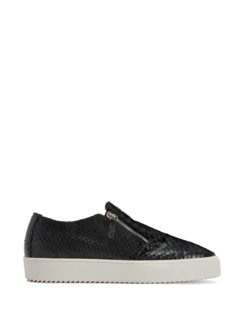Giuseppe Zanotti Kobe zip sneakers Black RM60024001