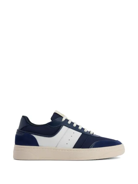 Giuseppe Zanotti Gz Thor leather lace loop sneakers Blue RM60028004