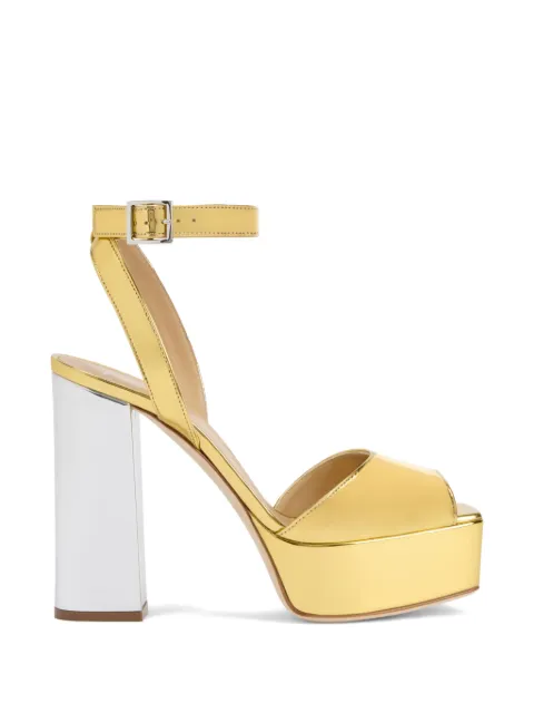 Giuseppe Zanotti Isadhora platform sandals Gold E600041H02