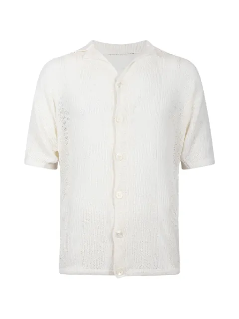 AMARANTO buttoned shirt White B9AB0007A02