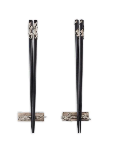 Shanghai Tang Tang chopsticks set Black X6AHB459AN00
