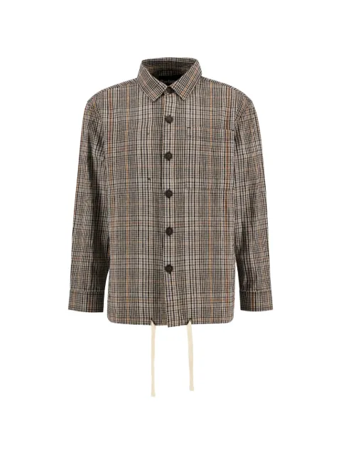 Barbour Fife check pocket shirt Neutrals MOS0461BE13