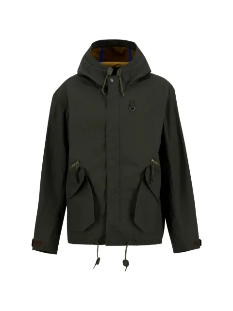 Barbour Westoe hooded pocket cotton jacket Green MSP0183GN71