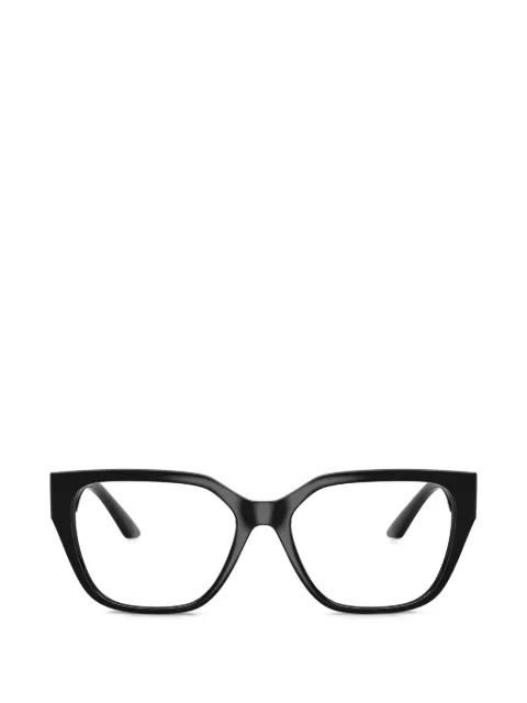 Versace Eyewear geometric-frame glasses Black VE3387UGB1