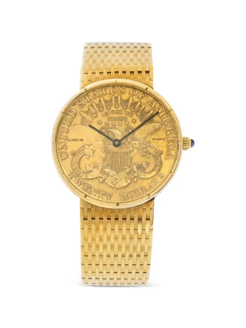 Corum $20 Coin 35mm watch Gold 1906