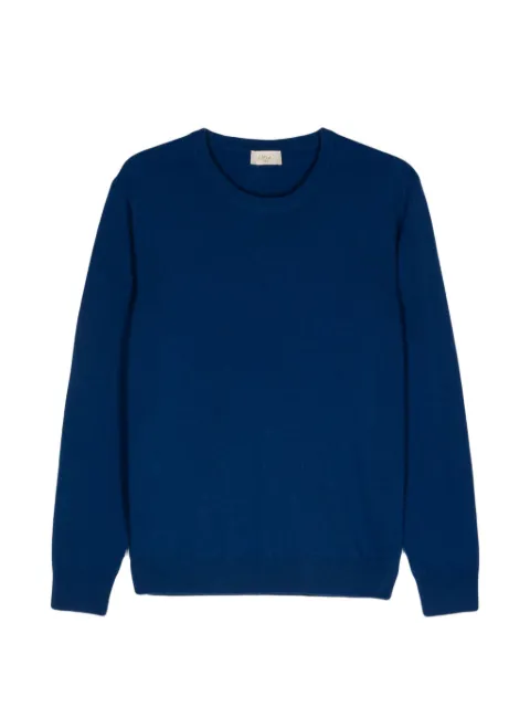 Altea crew-neck long-sleeve sweater Blue 2461006ABISSO