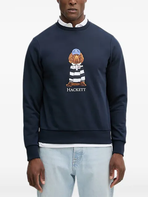 Hackett London dog sweatshirt Blue HM5800093