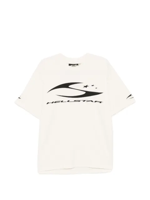 HELLSTAR Logo print T-shirt Neutrals HSSS26TE1