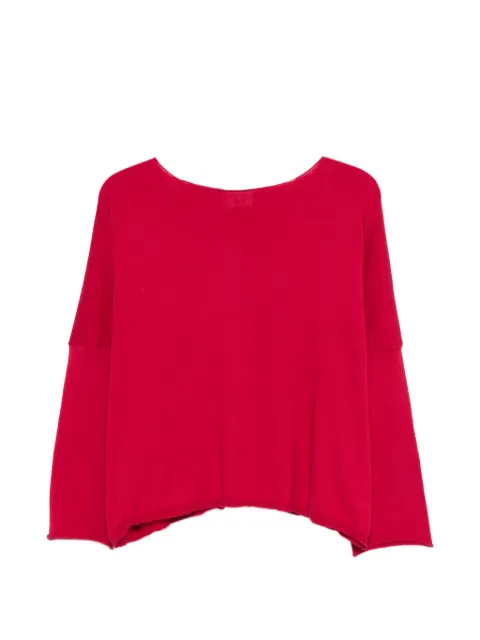 BeYou boat-neck top Red MVD37B6
