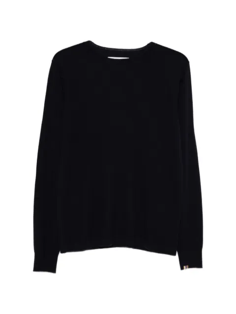 extreme cashmere Nº415 Selfie crew-neck sweater Black 415