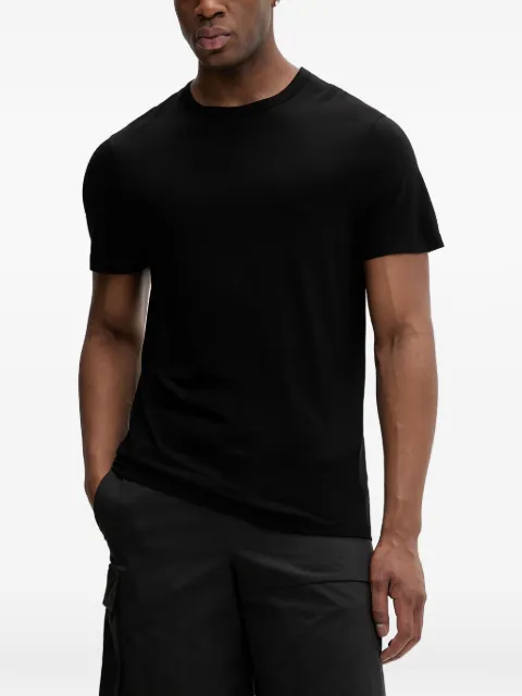 HELIOT EMIL logo-plaque T-shirt Black SS26PREM09158