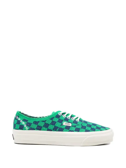 Vans LX Authentic checkerboard sneakers Green VN000EJC5W31