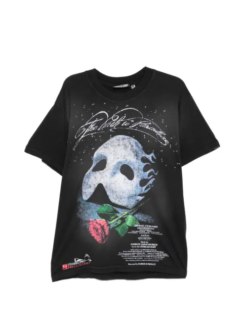 HELLSTAR mask graphic T-shirt Black HSSS26TE7