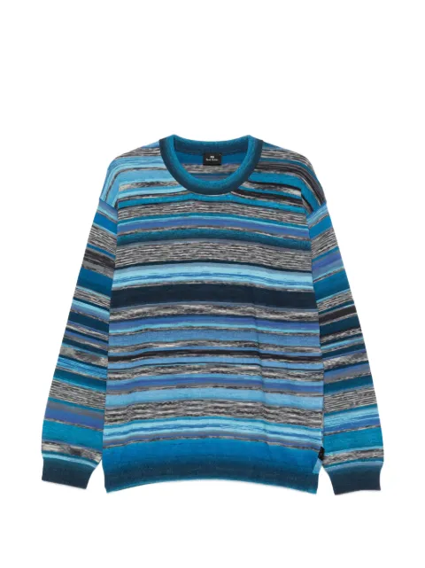 PS Paul Smith striped crew neck sweater Blue M2R833ZV22679