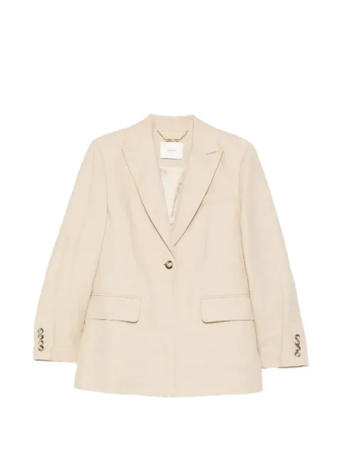 JOSEPH buttoned single-breasted blazer Neutrals JF009743