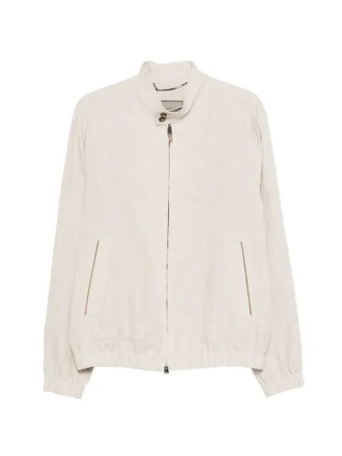 Canali zip-up jacket Neutrals AE05958O41060