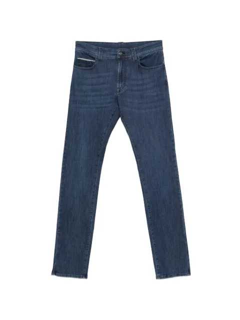 Canali five-pocket jeans Blue 91729NPD01487