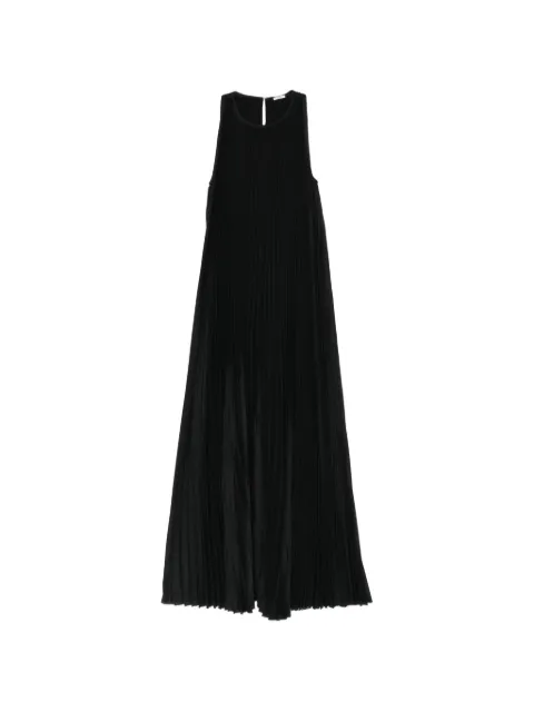 JOSEPH irregular pleats dress Black JF009738