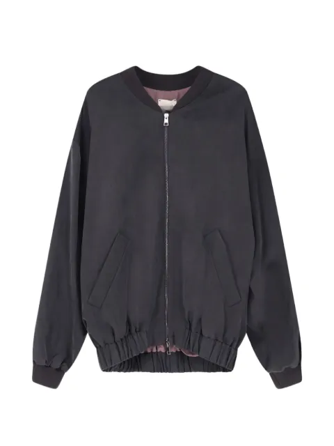 Alysi ribbed knit bomber Grey 116916P6062LQ