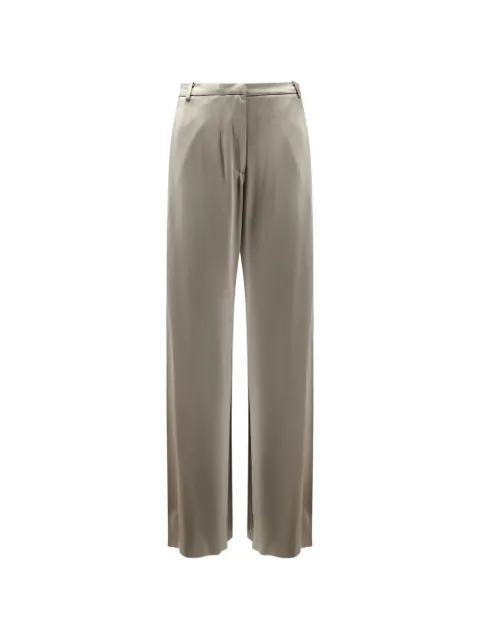 Alysi rear welt-pocket palazzo pants Grey 116162P6221TAUPE