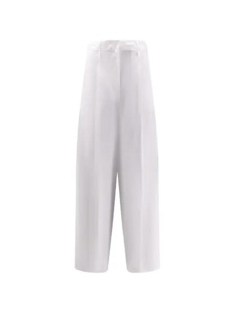 Alysi wide-leg trousers White 116128P6015BI
