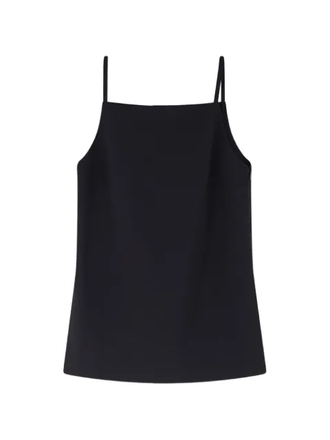 R2W square-neck top Black ROBLEB11140N
