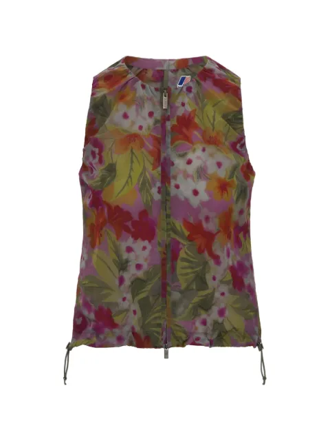 K-Way Alize floral-print shirt Green K2135GW