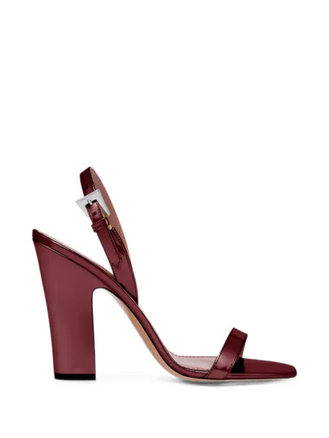 Paris Texas Bea patent-finish sandals Red PX1627XNPMRVIOLA