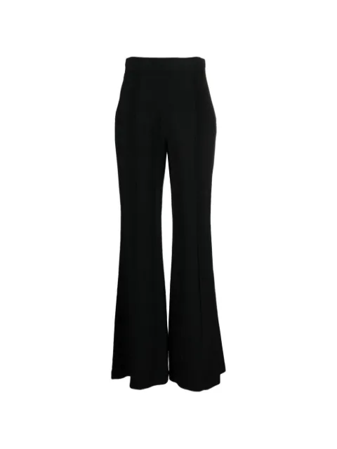 Elie Saab high-waisted flared trousers Black 15641