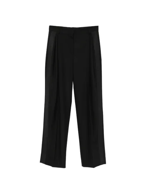 Stella McCartney pleated tailored trousers Black 644025SSA36