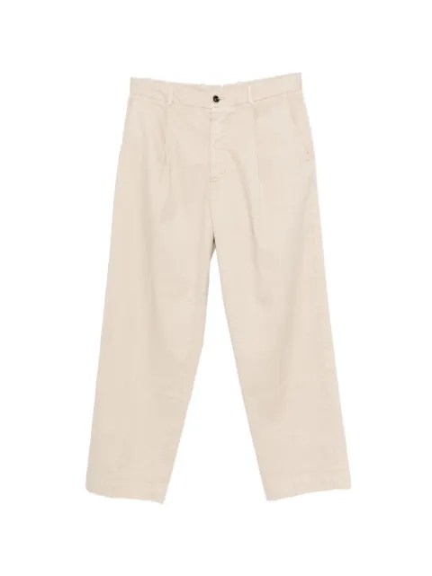 Nine In The Morning Philip pleated-design trousers Neutrals 9SS26PHL10