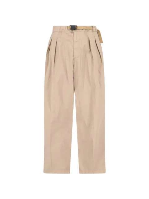 White Sand pleated belted trousers Neutrals 26SU90190