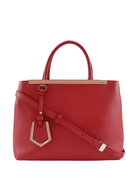 Fendi Pre-Owned 2010-2026 Leather Petite 2Jours satchel Red BWIFTLTEOB0JVNW1