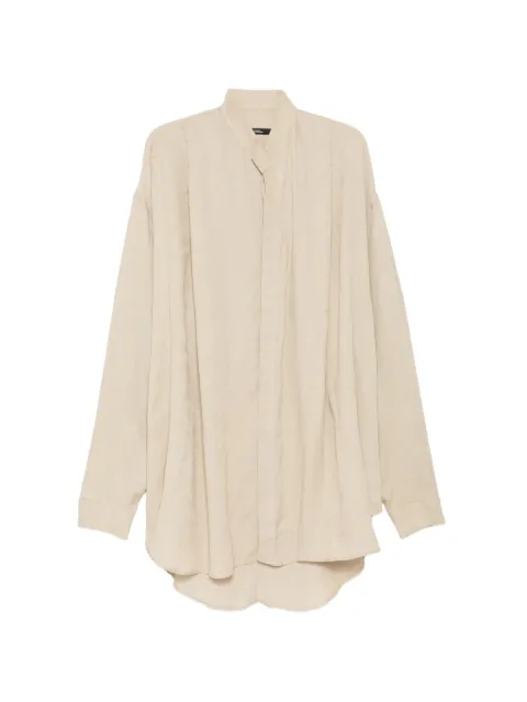 Julius tuck shirt Neutrals 937SHM6SND