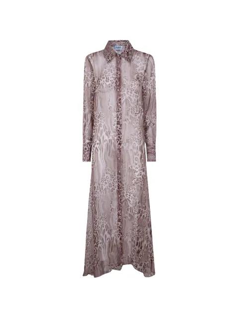 Blugirl melted leopard shirt Neutrals RA6088TS121