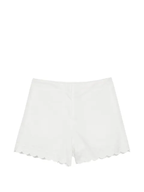 Low Classic embroidered shorts White LCPS26SH01010