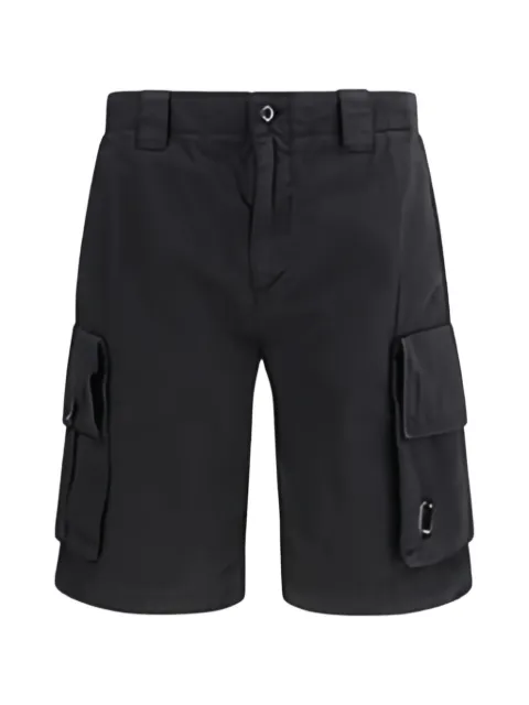 C.P. Company gabardine cargo shorts Black 20CMBE245A110340O999