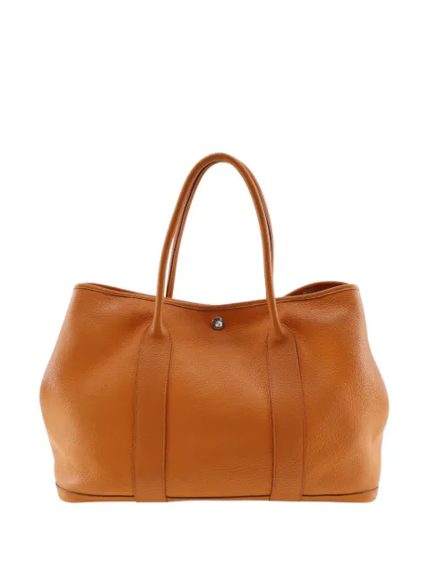 Hermès Pre-Owned 2009 Fjord Garden Party 36 tote bag Orange 2MW9SQ8M4NI4HLTN