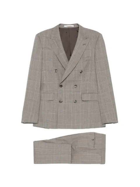 Tagliatore double-breasted suit Neutrals 2FBR20B01520128