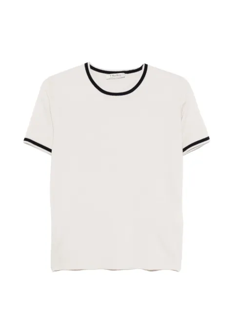 'S Max Mara crew-neck T-shirt Neutrals 2619361053600