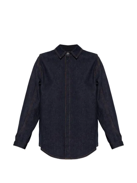 Jacquemus The Amelo de-Nîmes denim shirt Blue SHW00565AD00041